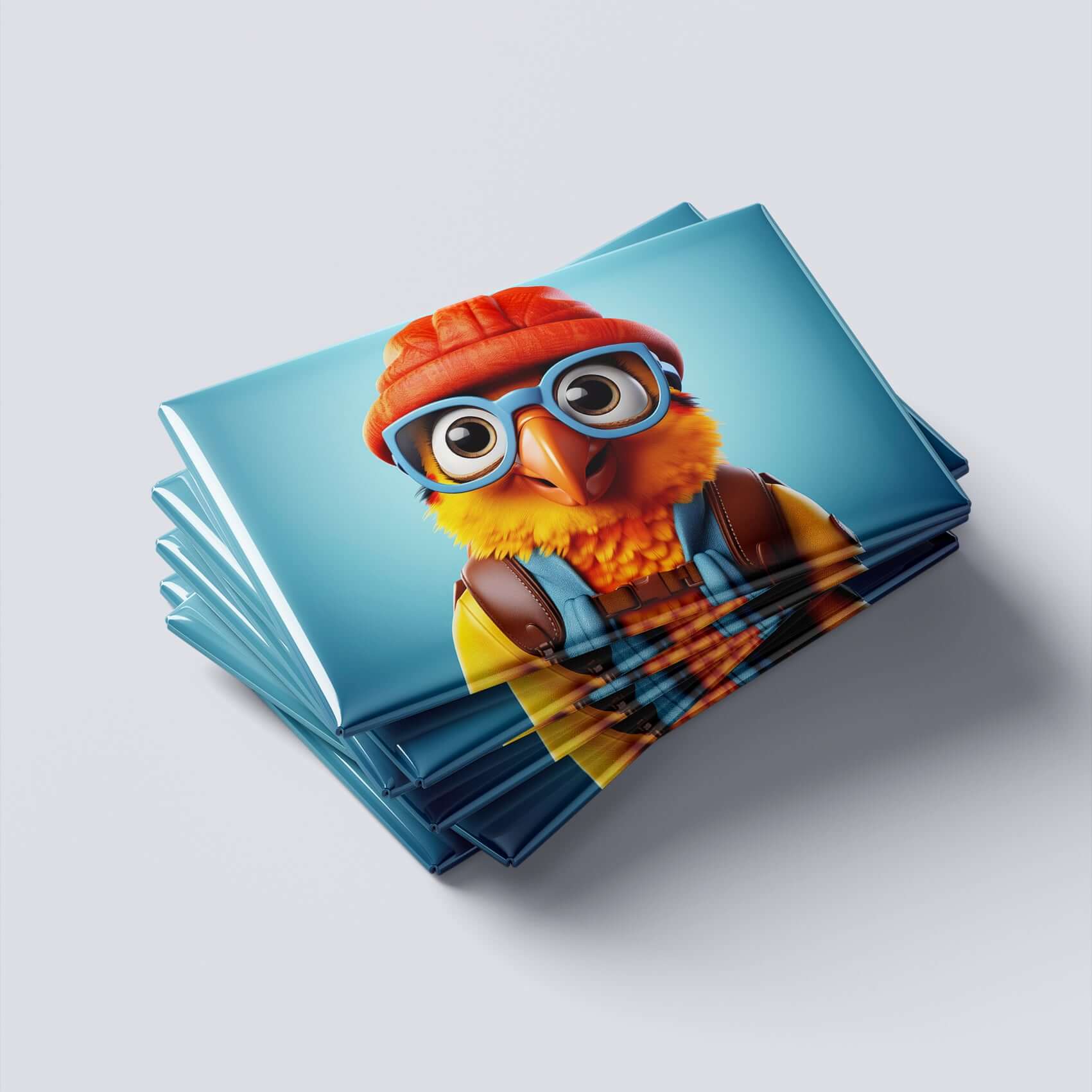 Magneți foto personalizați, set 8buc - Ochelari