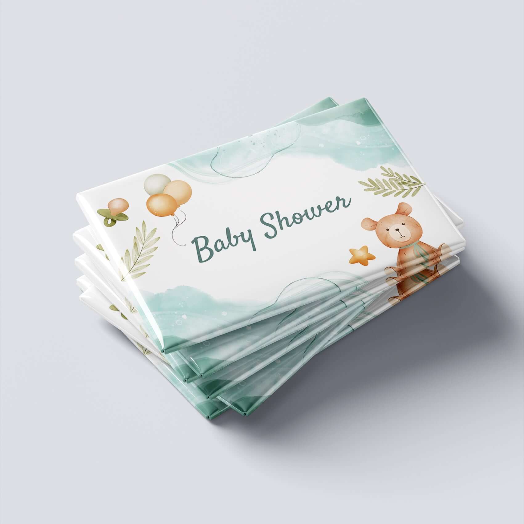 Magneți foto personalizați, set 8buc - Baby Shower