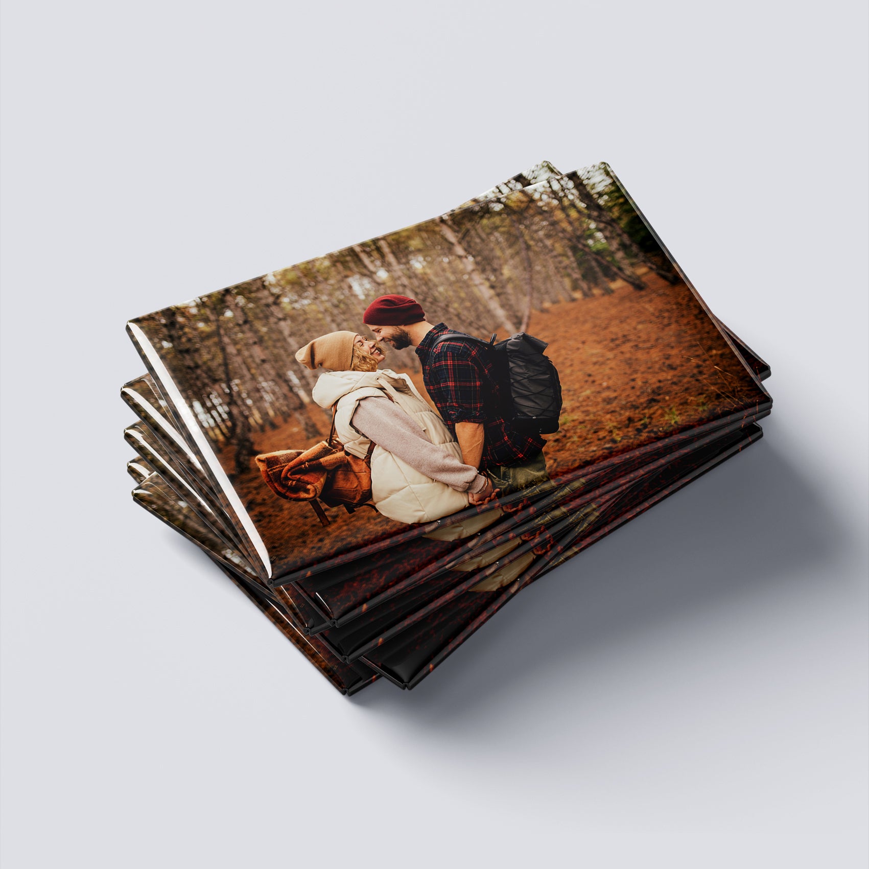 Magneți foto personalizați, set 8buc - Iubire și natură
