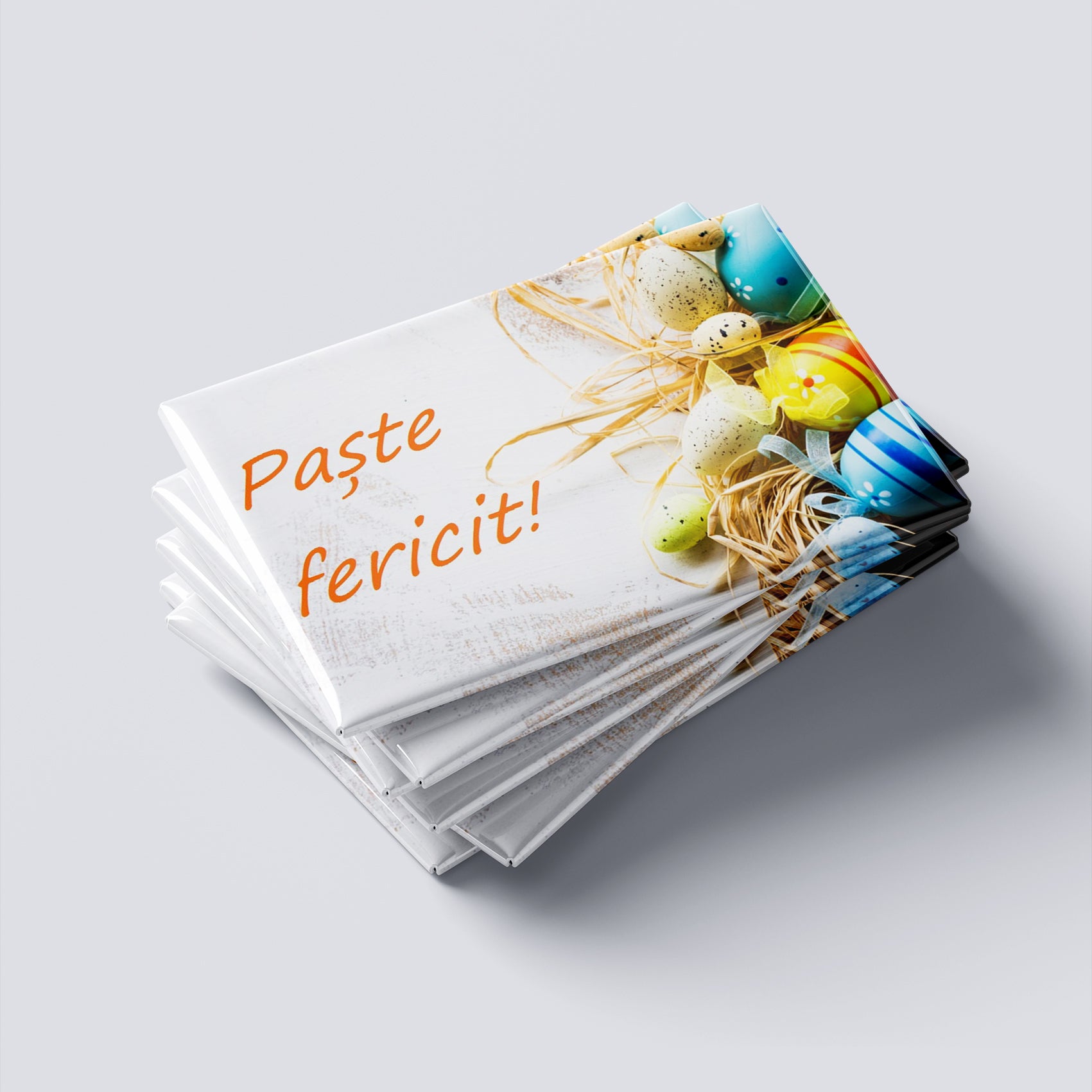 Magneți foto personalizați, set 8buc - Sărbători Pascale