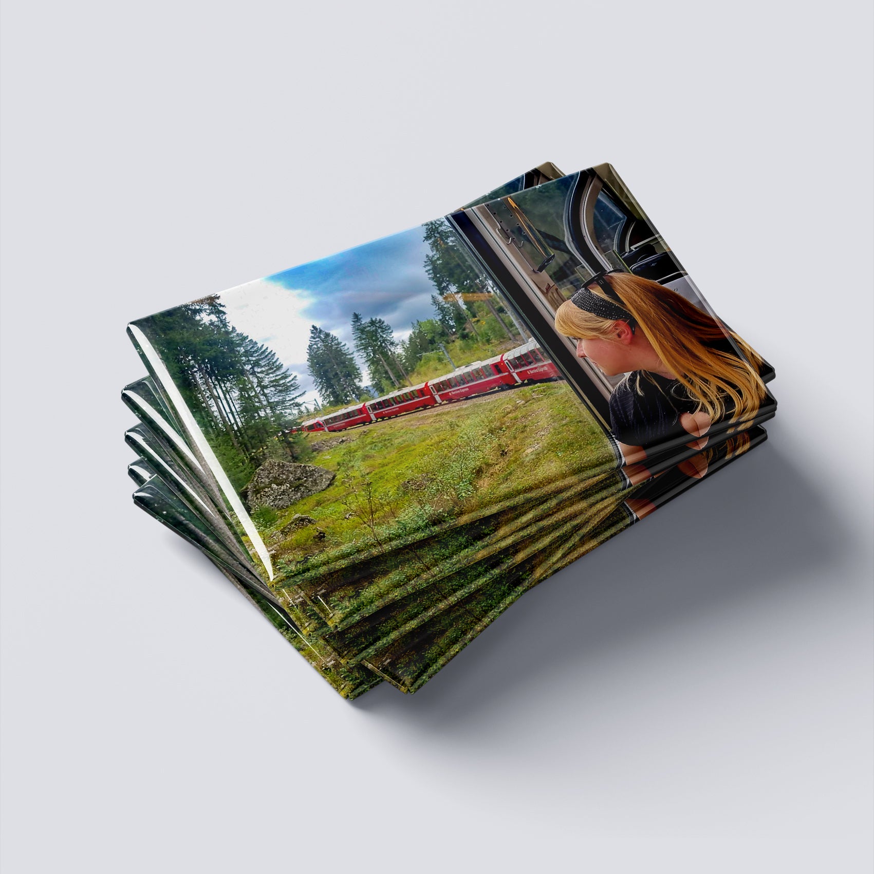 Magneți foto personalizați, set 8buc - Priveliști de neuitat
