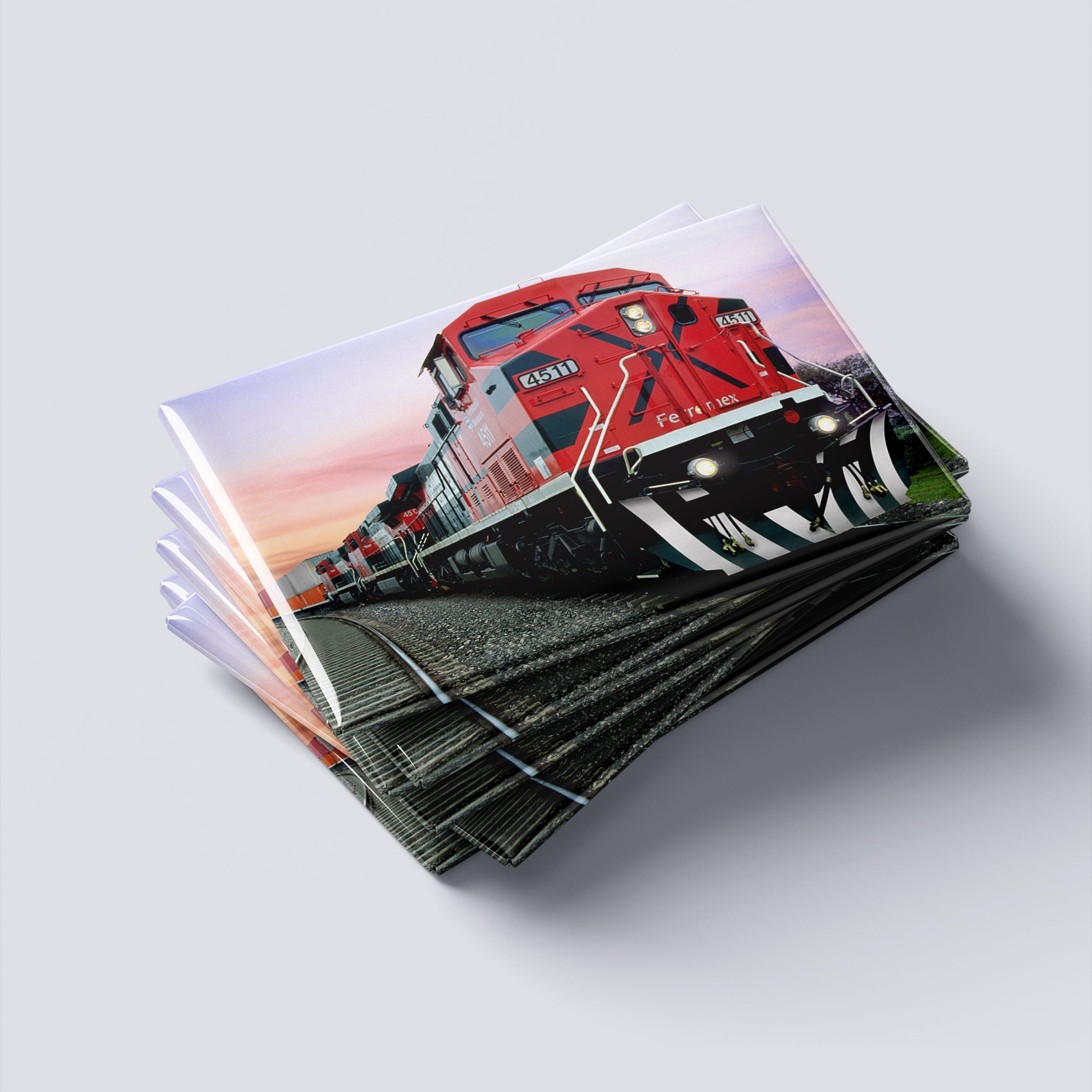 Magneți foto personalizați, set 8buc - Mersul mărfurilor